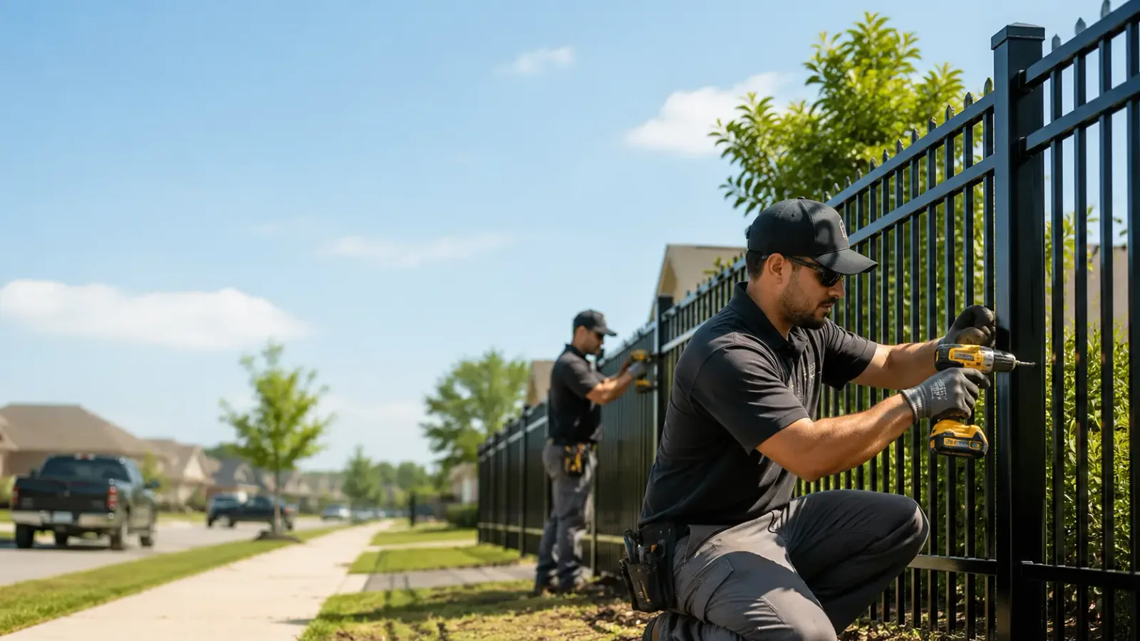 Metal Fence Installation in Cedar Rapids, NE